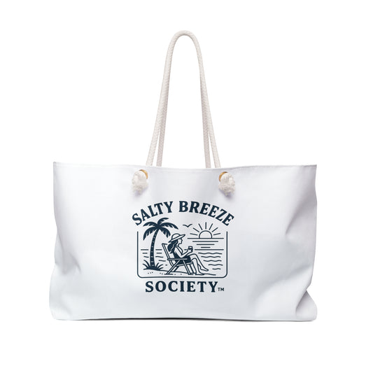 Salty Breeze Society™ Weekender Bag - Perfect for Beach Trips & Getaways