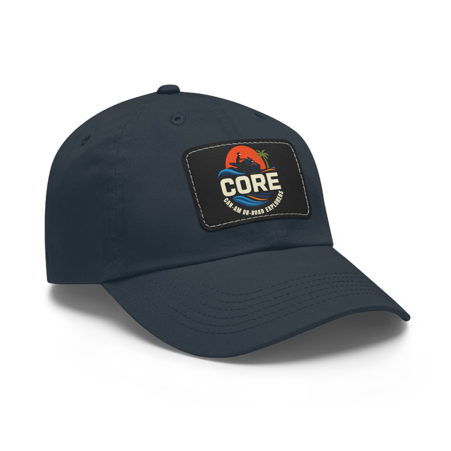 Core with Leather Patch, Casual Cap