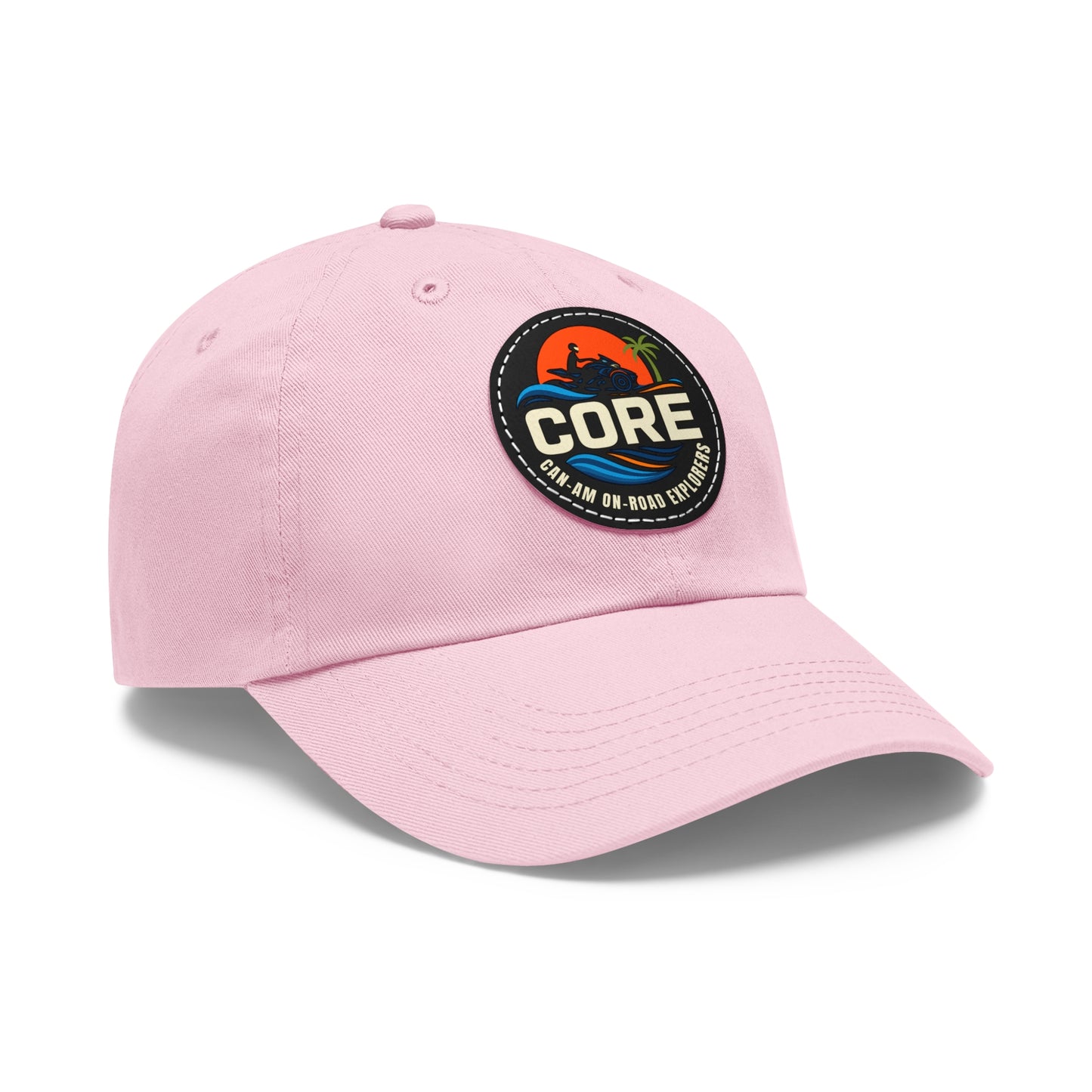 CORE Hat with Round Leather Patch | Outdoor Explorer Cap