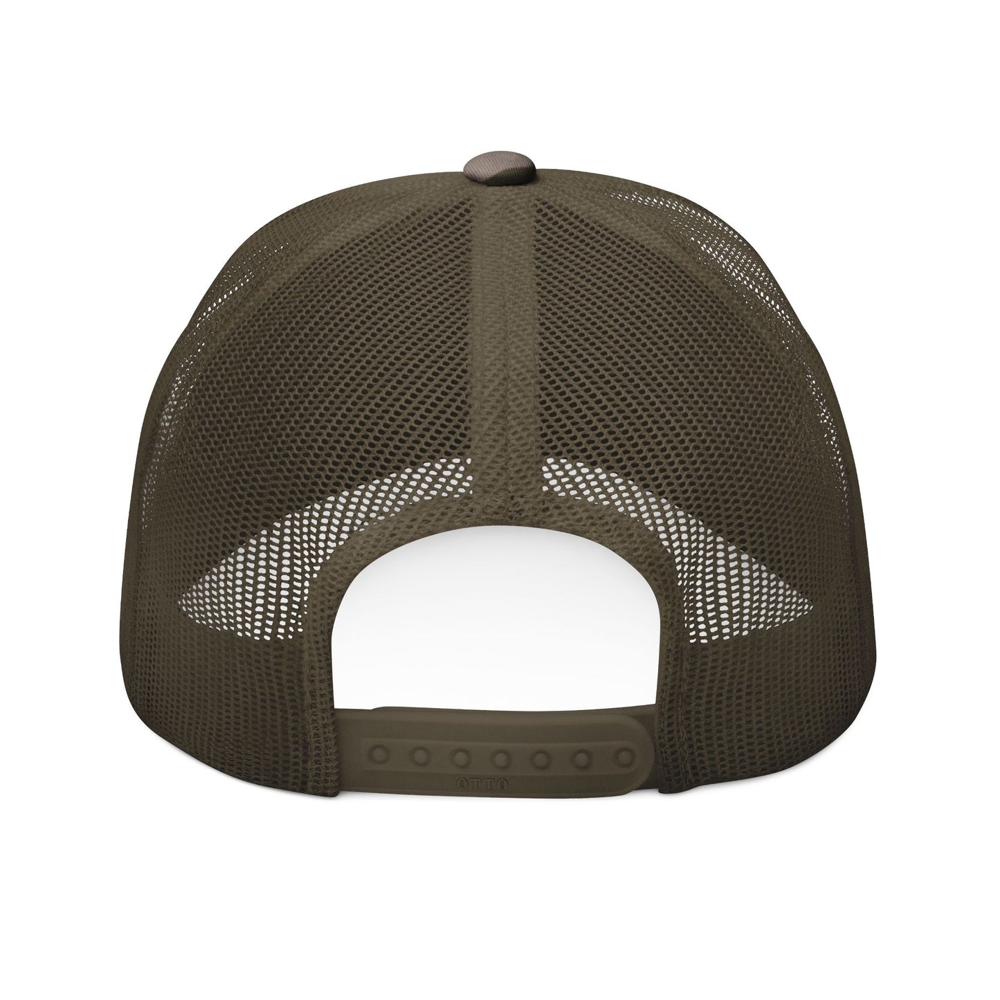 Camouflage Trucker Hat with Alligator Alcatraz Embroidery, Outdoor Adventure Cap
