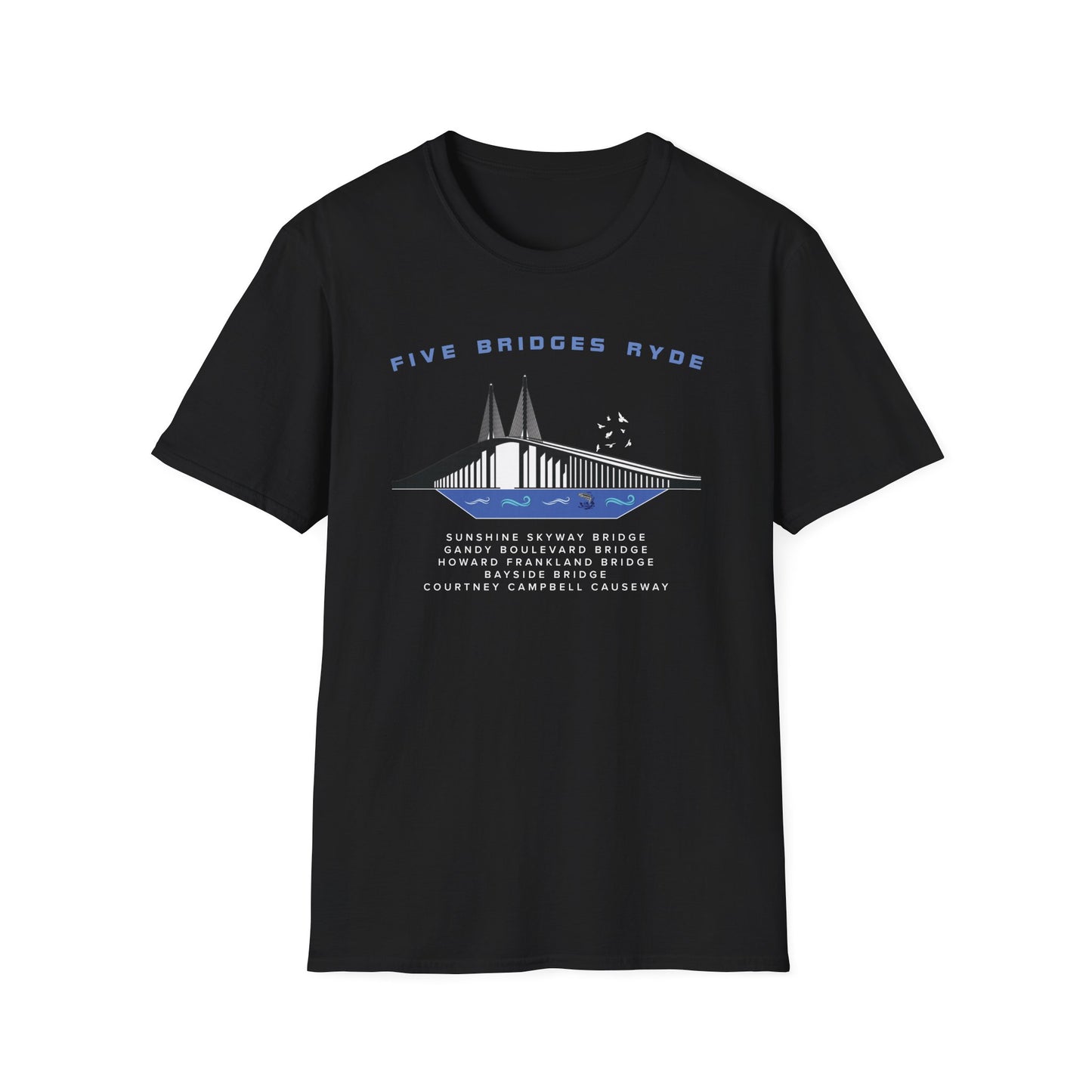 Five Bridges Unisex Softstyle T-Shirt