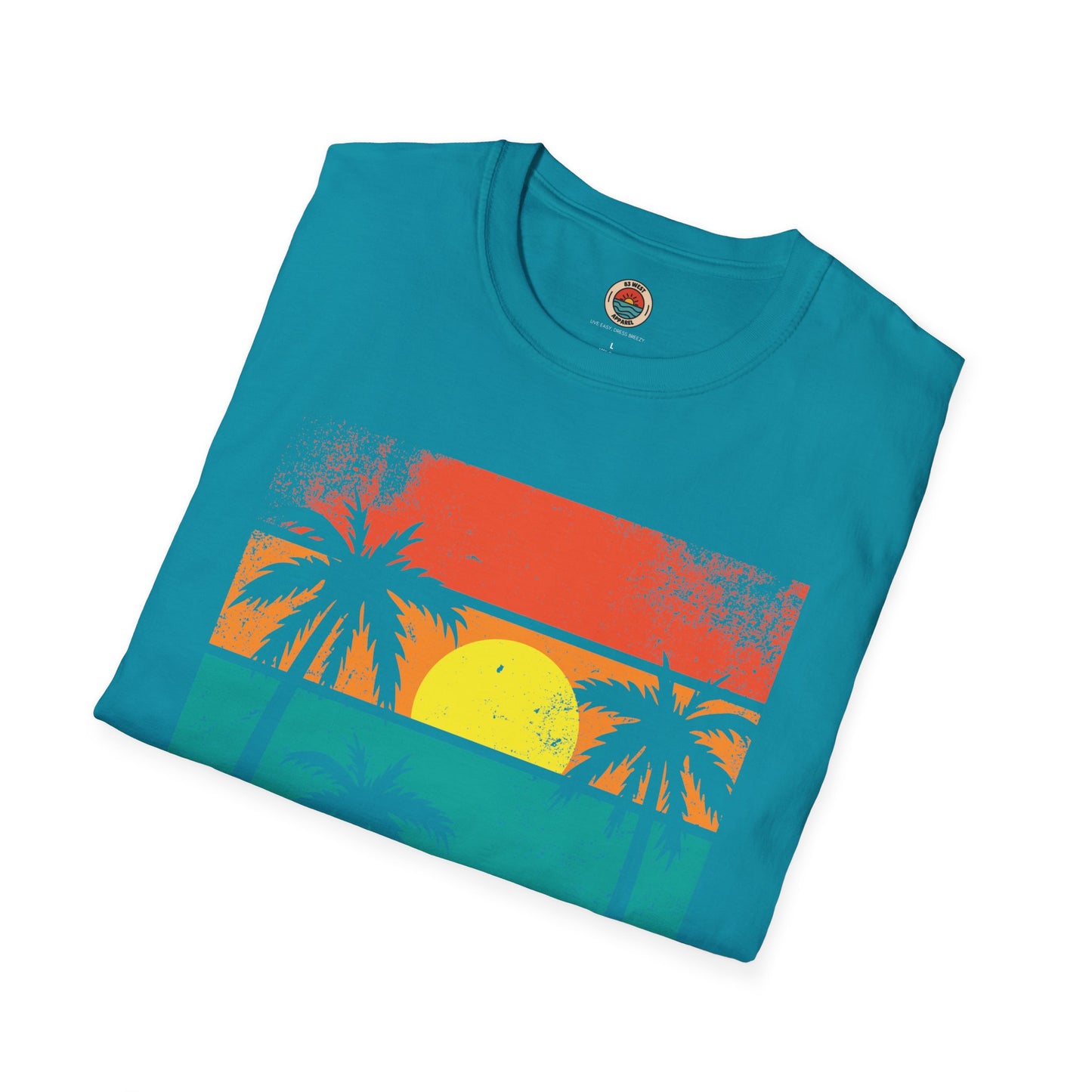 Inspiration Florida Sunset Graphic Unisex Softstyle T-Shirt