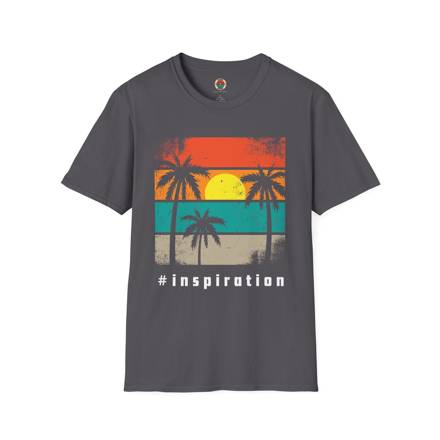 Inspiration Florida Sunset Graphic Unisex Softstyle T-Shirt
