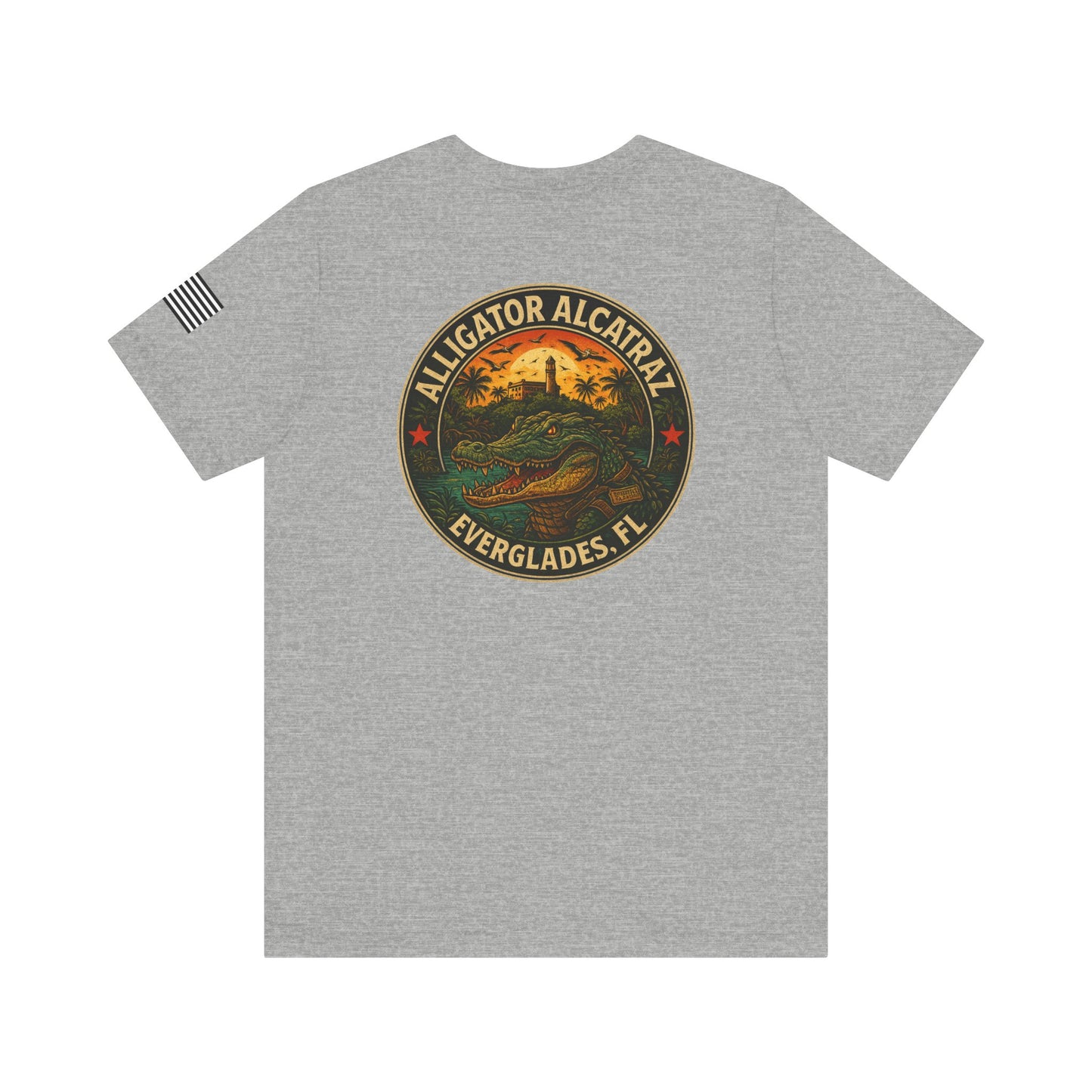 Alligator Alcatraz Graphic Tee | Casual Unisex T-Shirt