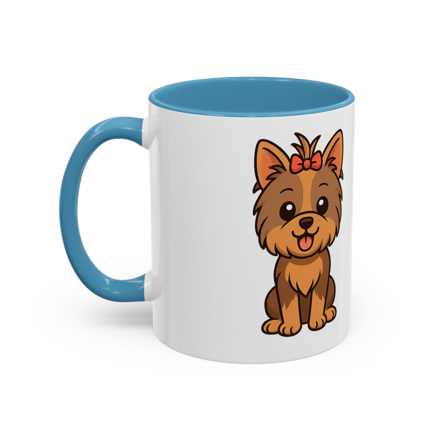 Cute Yorkshire Terrier Accent Coffee Mug - Pet Lover Gift