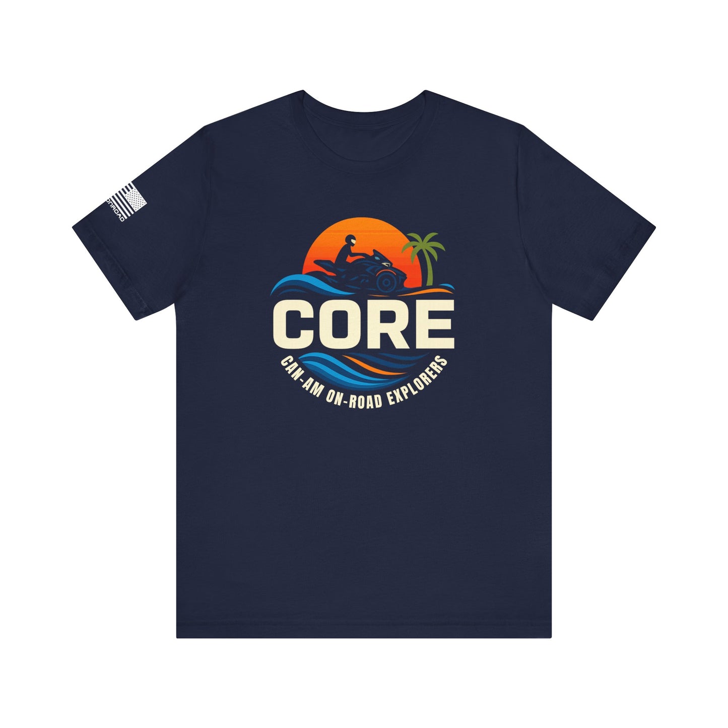 CORE Unisex Tee - White Lettering Style