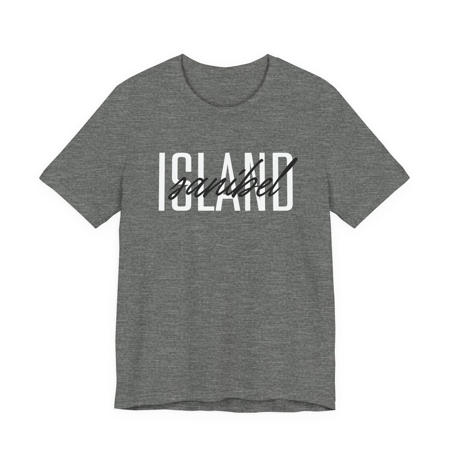 Sanibel Island Vibes Unisex Jersey Short Sleeve Tee, Summer T-Shirt, Beachwear