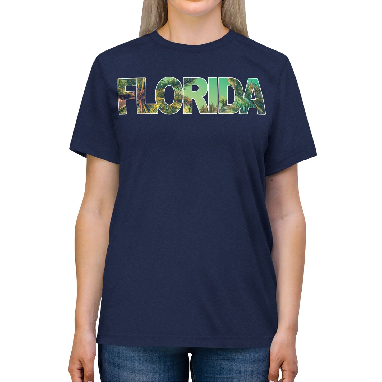 Florida Sunshine State Unisex Triblend Tee - Casual Summer Style