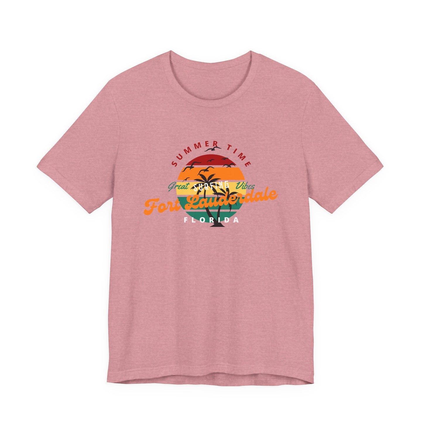 Fort Lauderdale Summer Vibes Tee - Unisex Jersey Short Sleeve Shirt