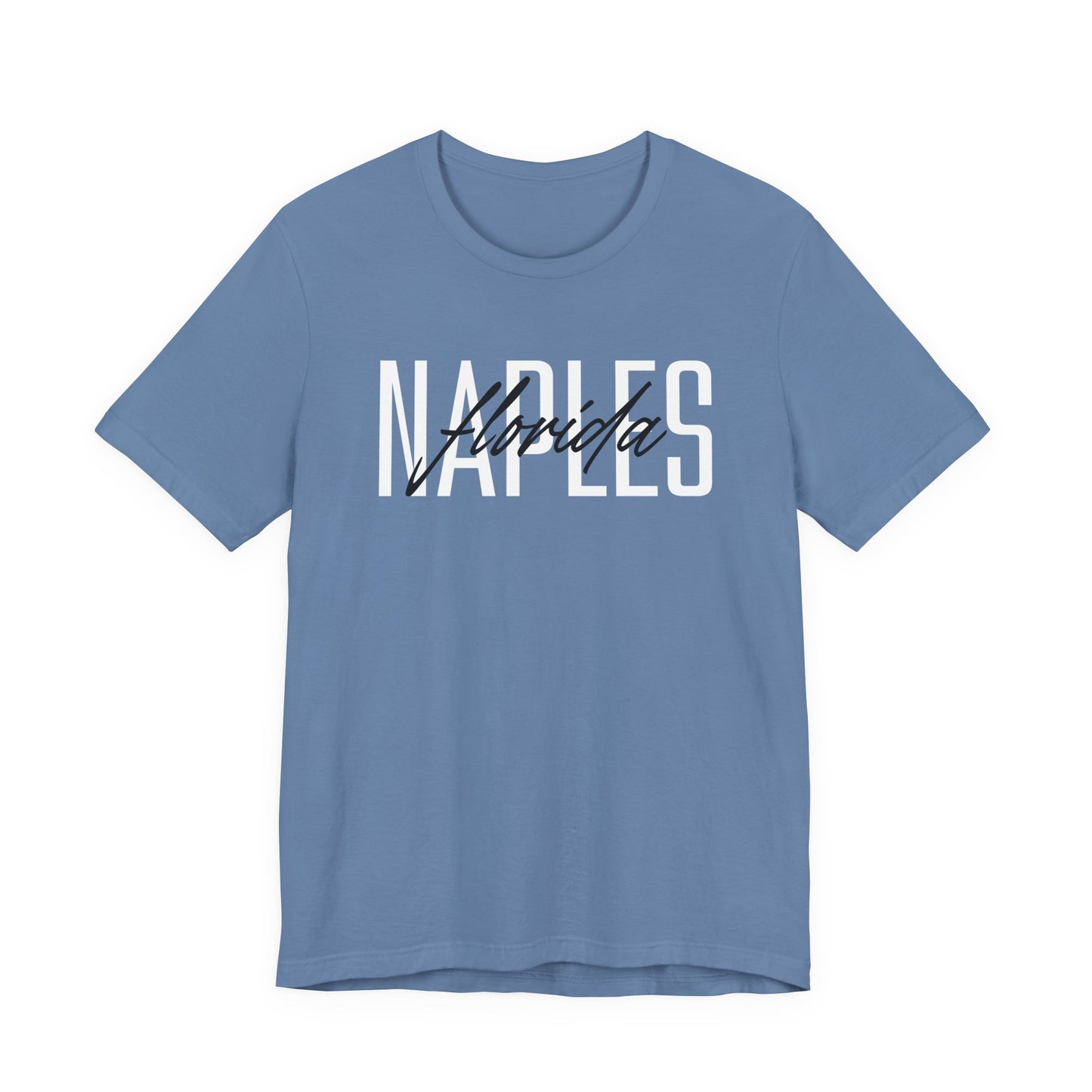 Naples Florida Unisex Tee, Casual Summer Shirt, Vacation Apparel