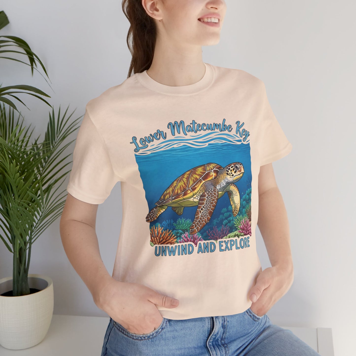 FLORIDA KEYS COLLECTION Lower Matecumbe Key 'Unwind and Explore' Design with Sea Turtle