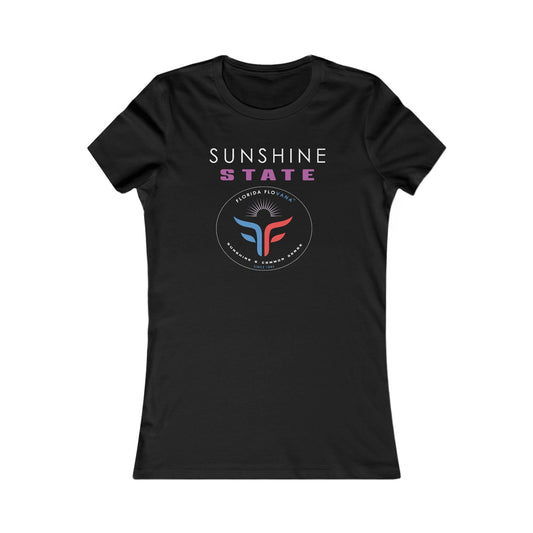 FLORIDA FLOVANA SUNSHINE STATE Women's Favorite Tee