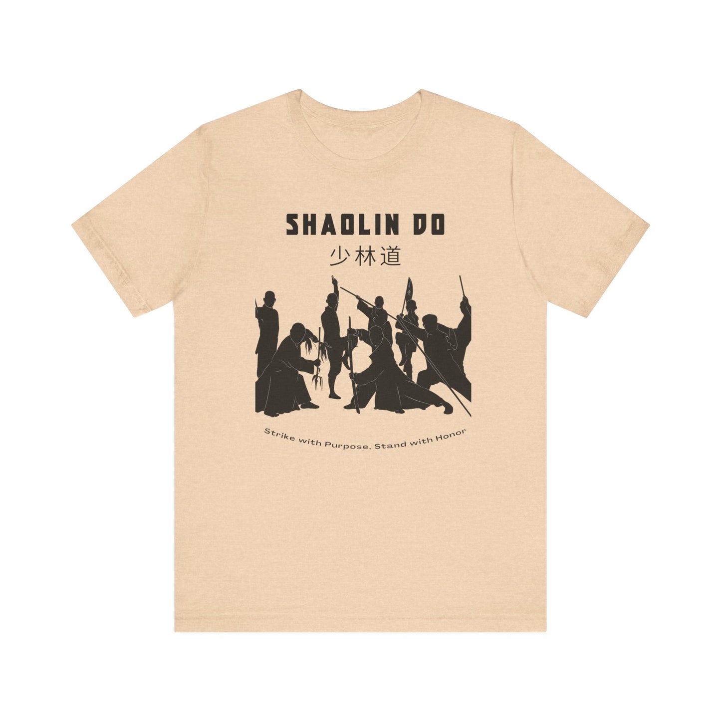 Shaolin Do Unisex Jersey Tee, Martial Arts Shirt, Kung Fu Apparel