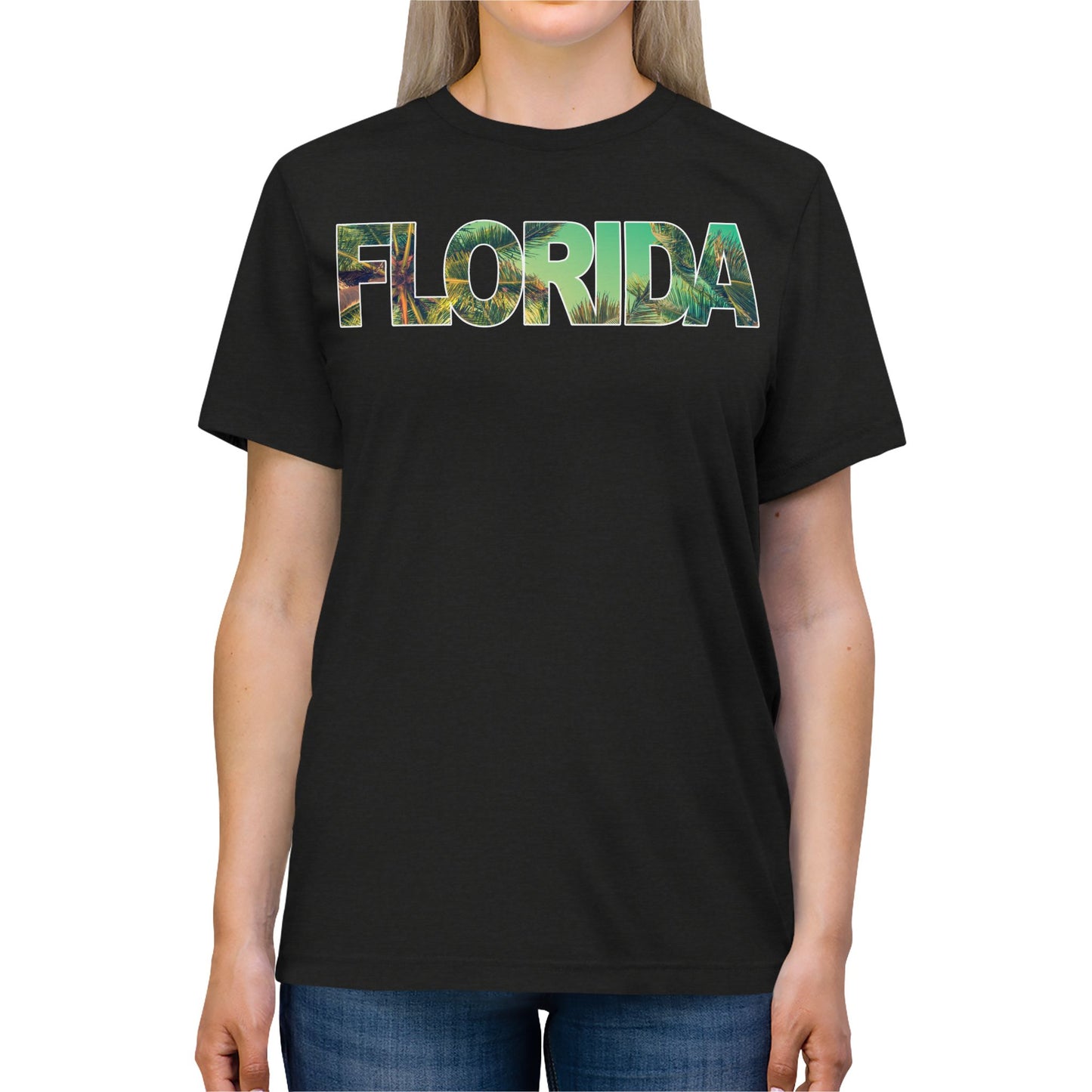 Florida Sunshine State Unisex Triblend Tee - Casual Summer Style