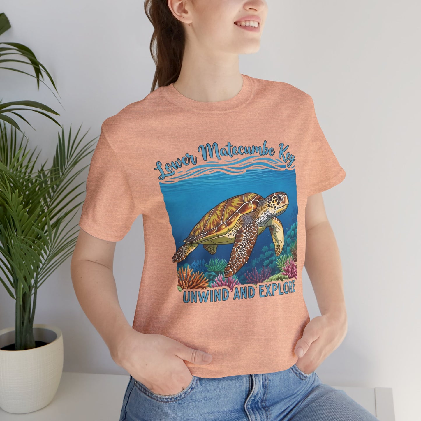 FLORIDA KEYS COLLECTION Lower Matecumbe Key 'Unwind and Explore' Design with Sea Turtle
