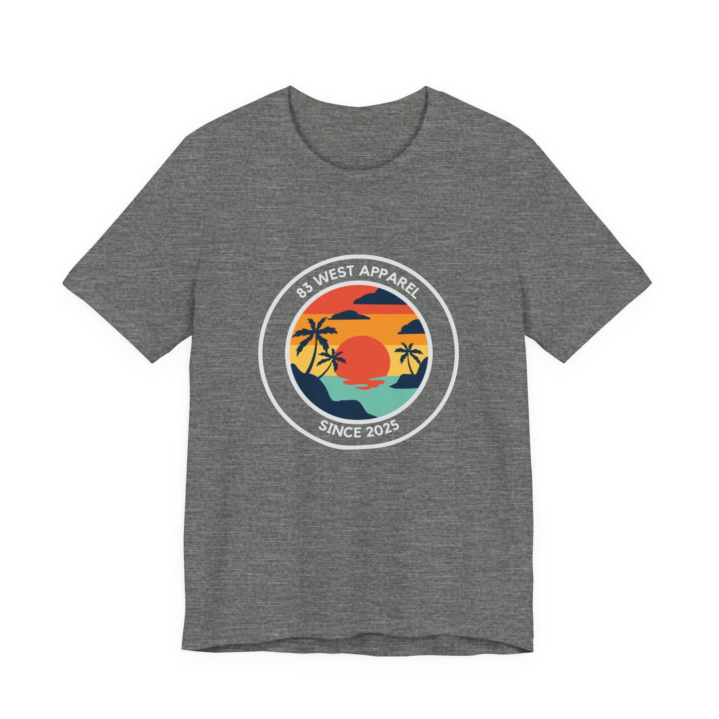Tropical Sunset T-Shirt - 83 West Apparel - Casual Summer Vibe