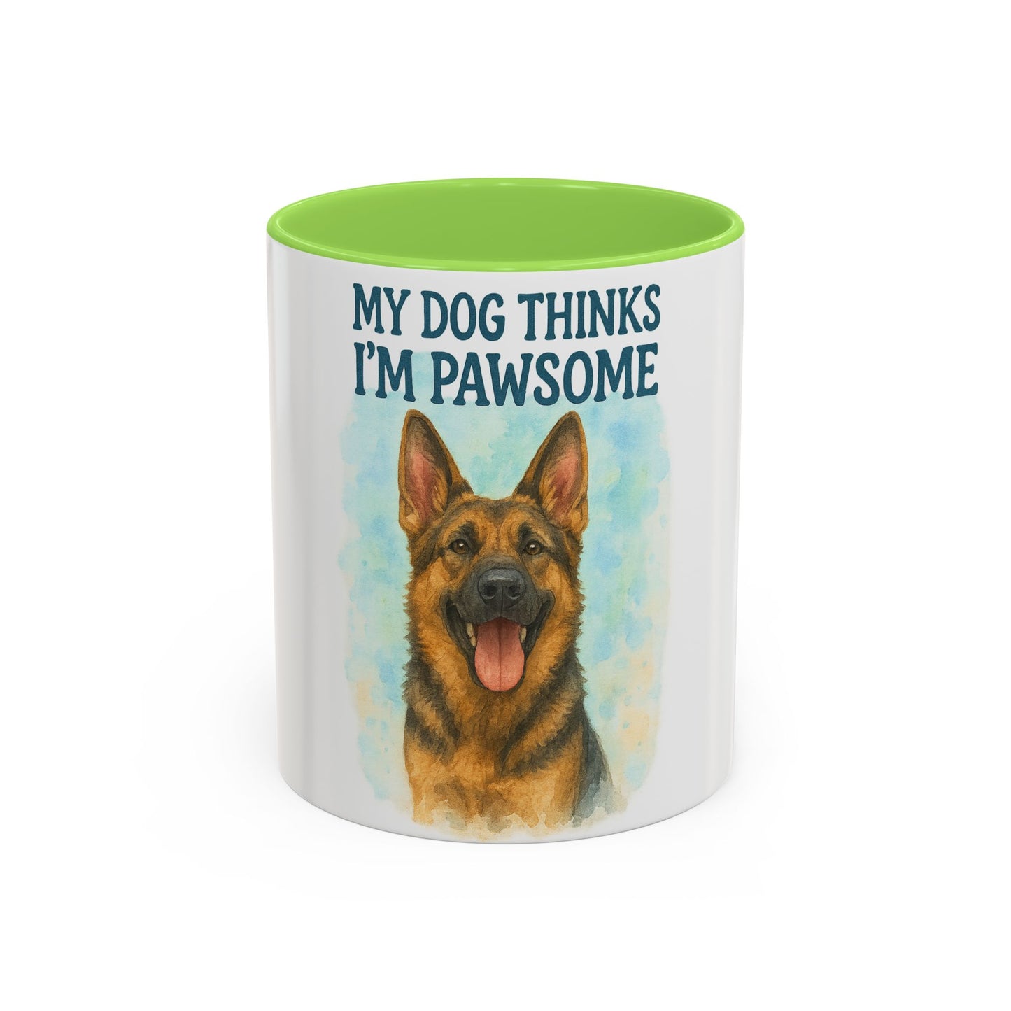 Funny Dog Lover Mug - 'My Dog Thinks I'm Pawsome' - 11oz