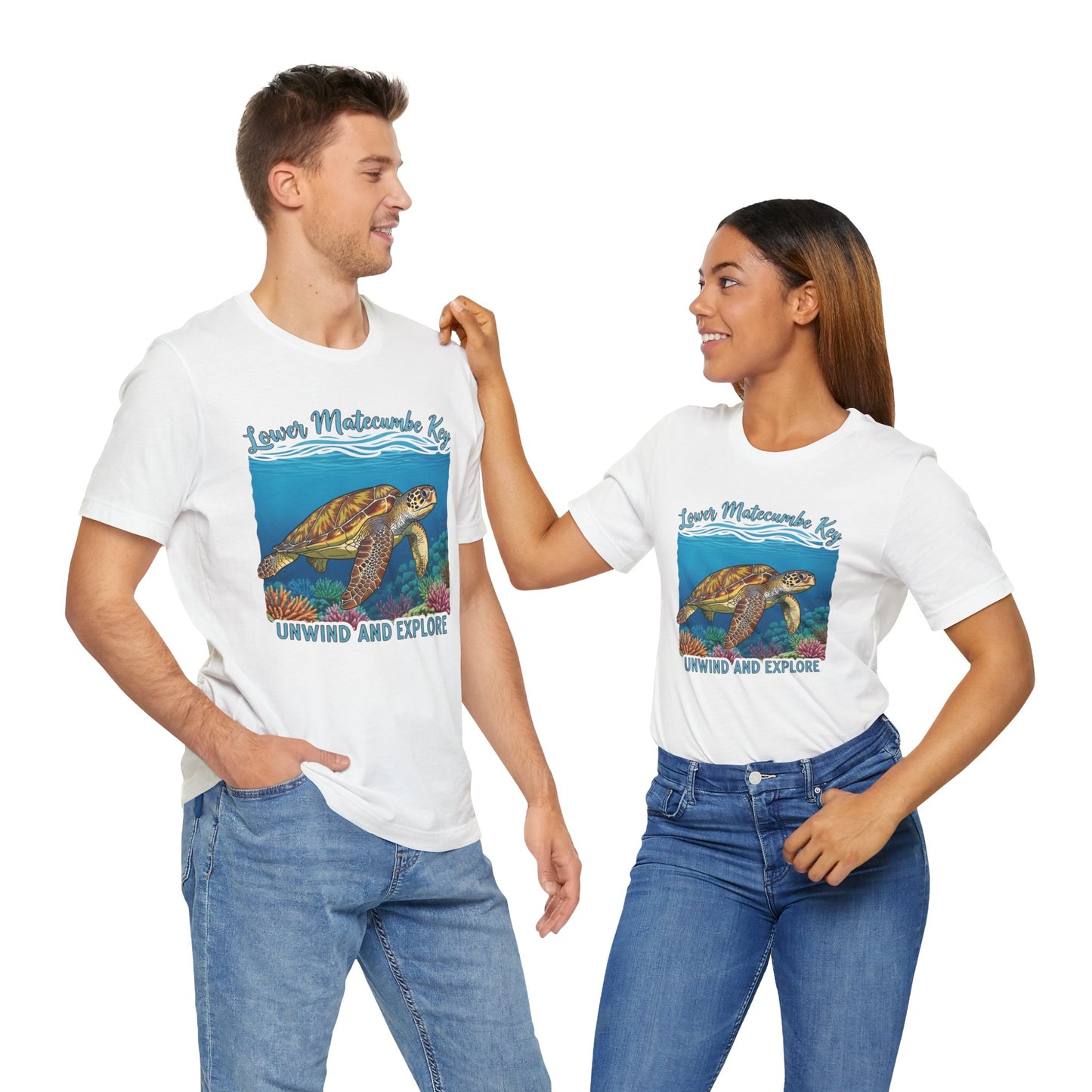 FLORIDA KEYS COLLECTION Lower Matecumbe Key 'Unwind and Explore' Design with Sea Turtle