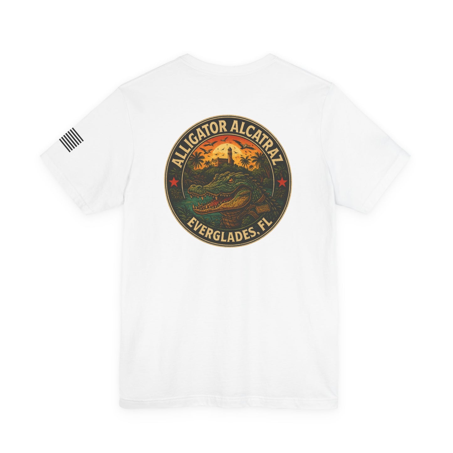 Alligator Alcatraz Graphic Tee | Casual Unisex T-Shirt