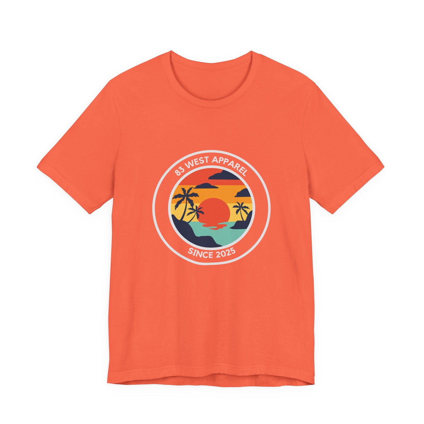Tropical Sunset T-Shirt - 83 West Apparel - Casual Summer Vibe