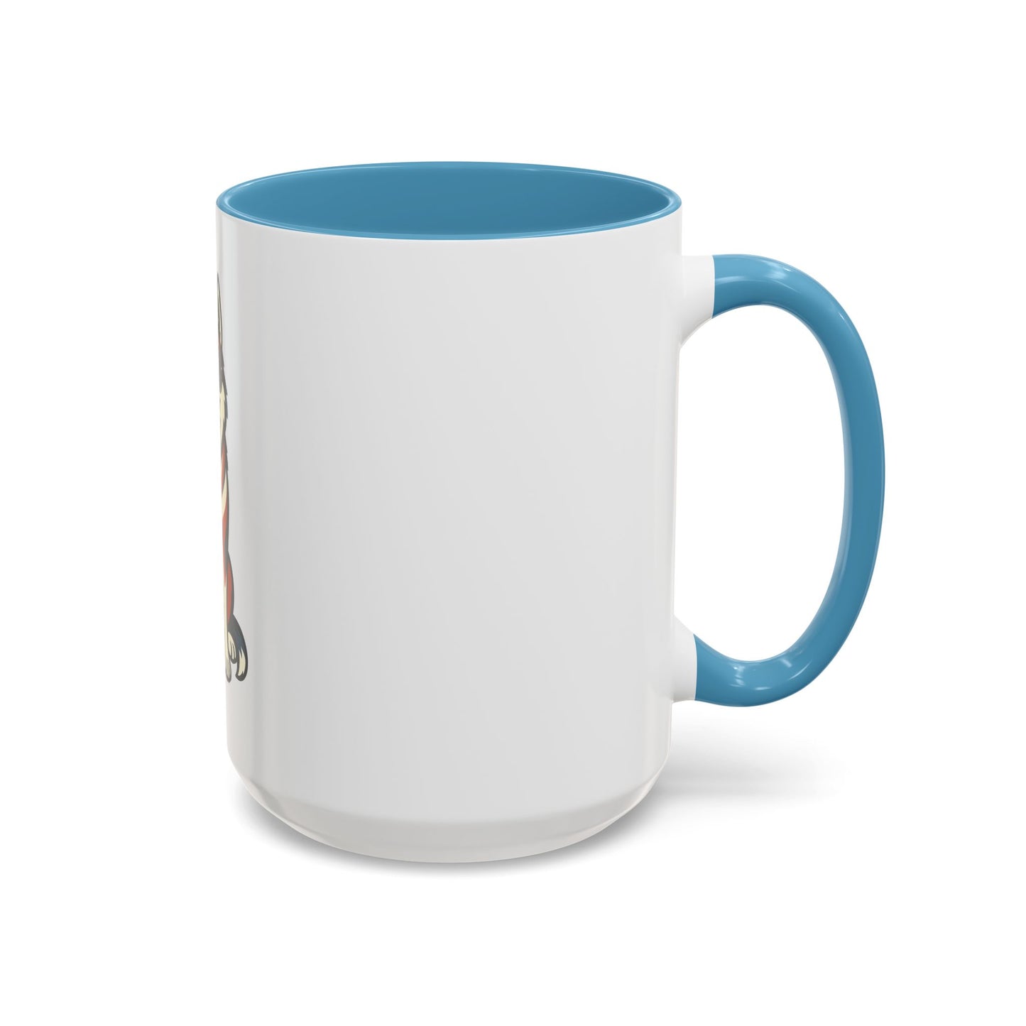 Patriotic Siberian Husky Dog Coffee Mug, Unique Pet Lover Gift