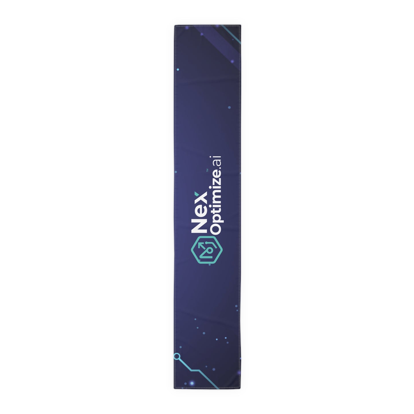 NexOptimize.ai Modern Geometric Table Runner