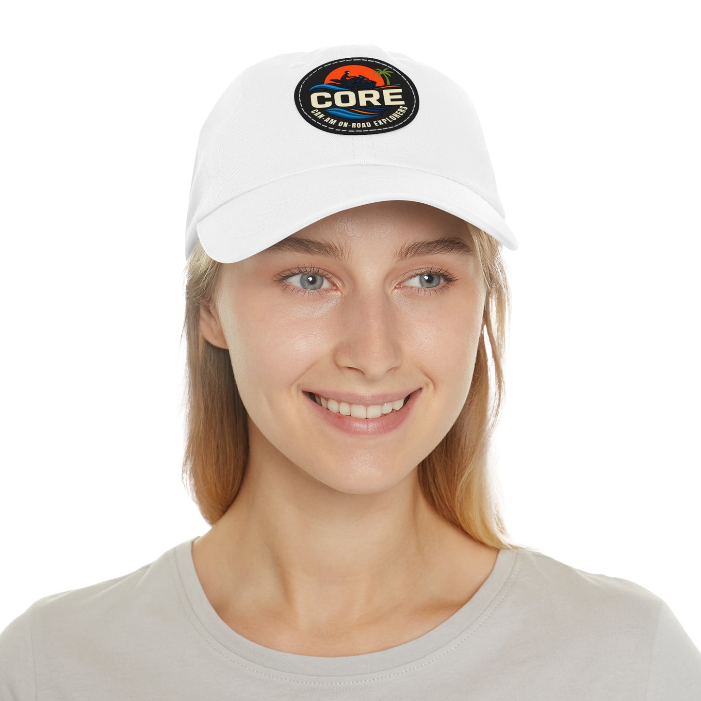 CORE Hat with Round Leather Patch | Outdoor Explorer Cap