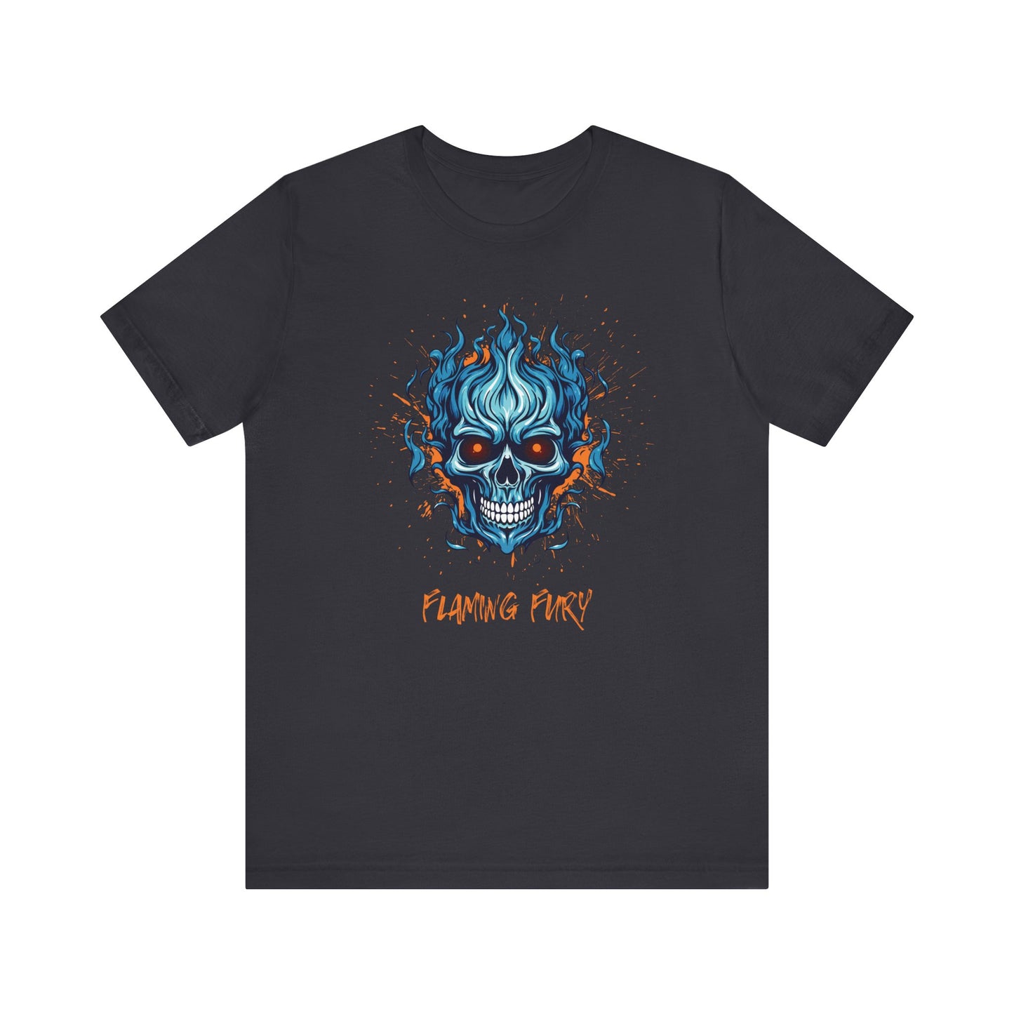 Flaming Fury Graphic Tee for Casual Style