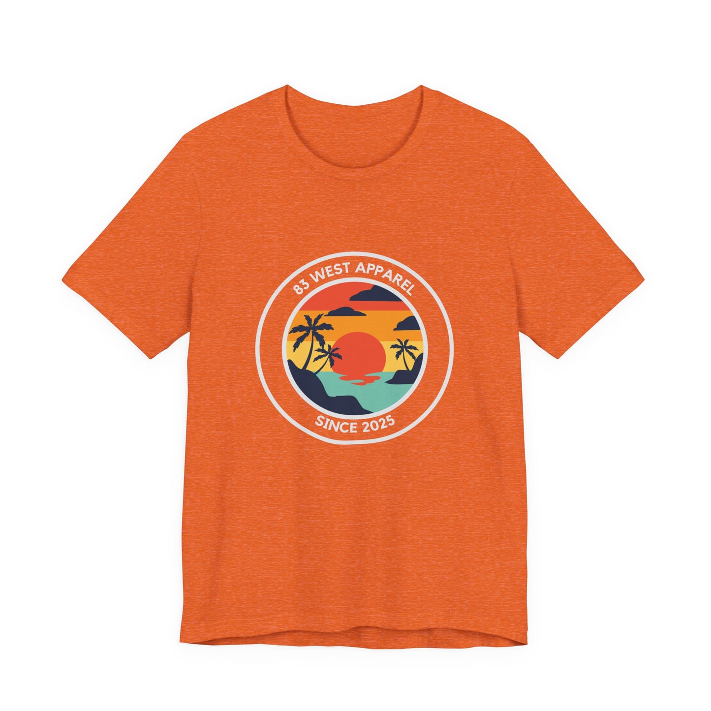 Tropical Sunset T-Shirt - 83 West Apparel - Casual Summer Vibe