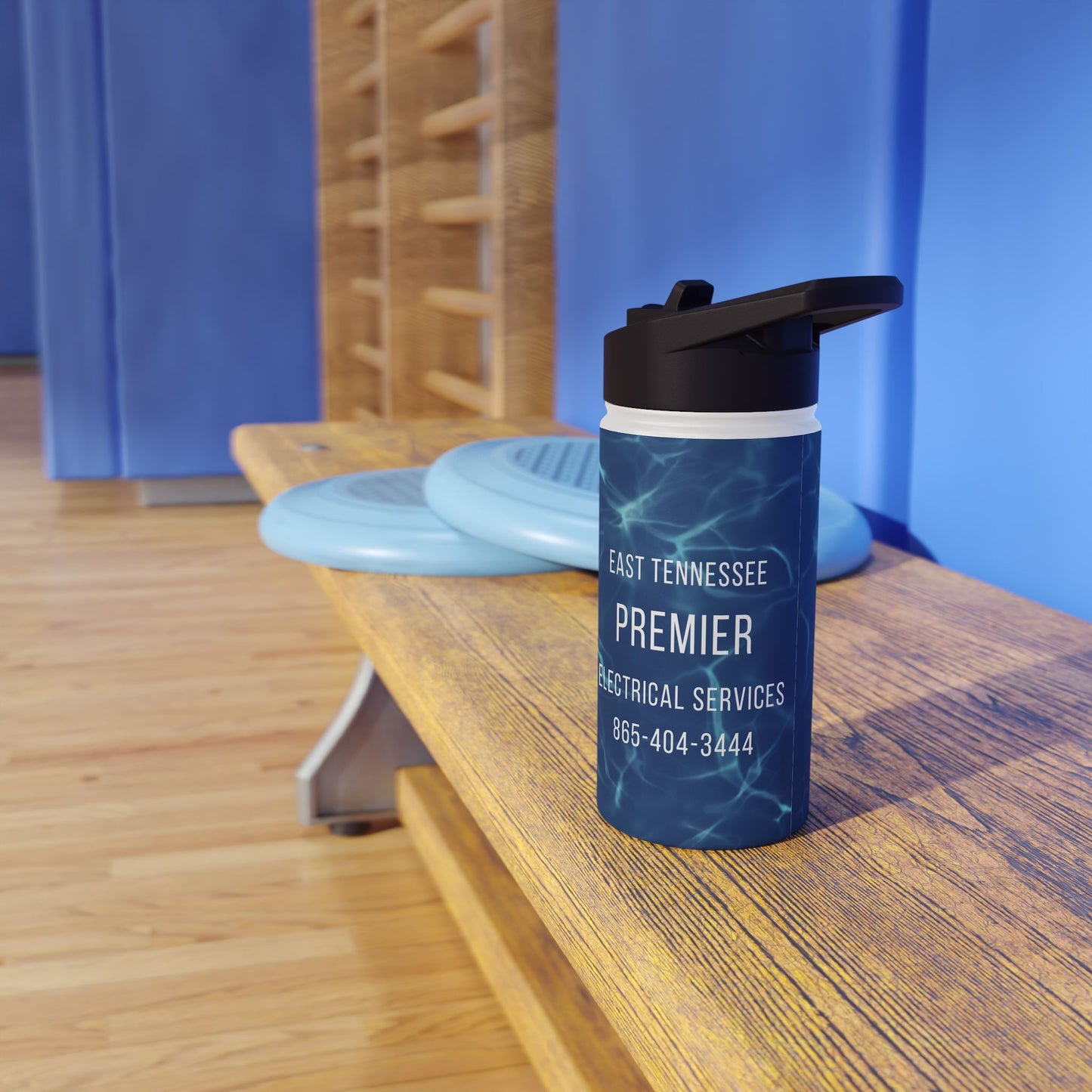 AMPED ELECTRICAL Stainless Steel Water Bottle | Hydration Gift for Electricians