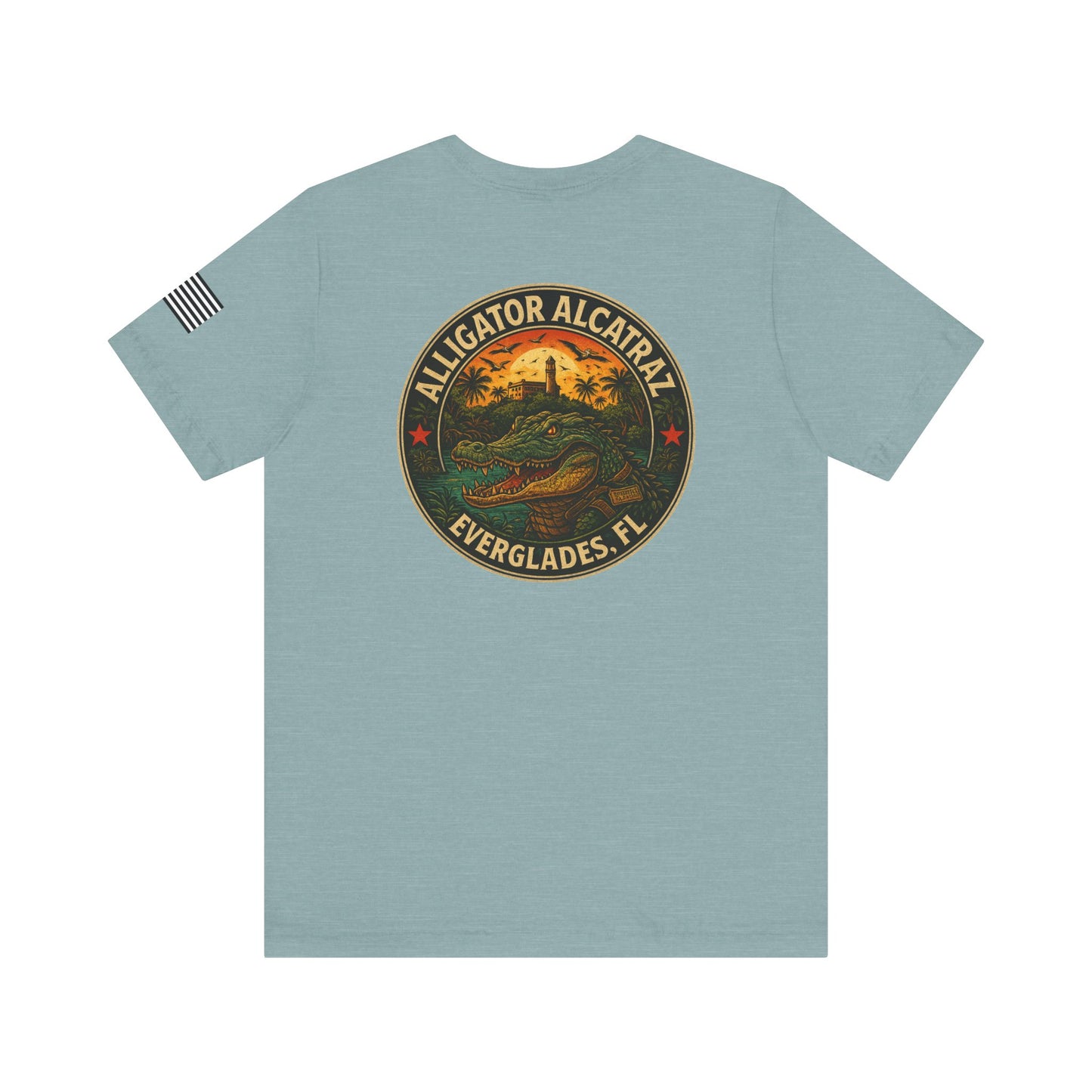 Alligator Alcatraz Graphic Tee | Casual Unisex T-Shirt