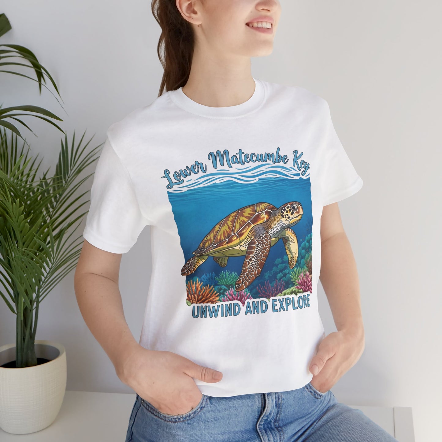 FLORIDA KEYS COLLECTION Lower Matecumbe Key 'Unwind and Explore' Design with Sea Turtle