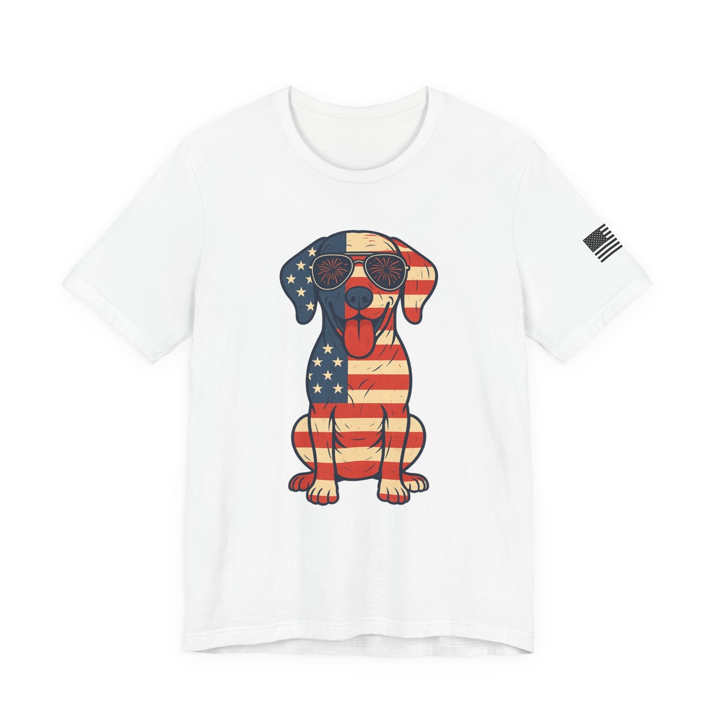 Patriotic Weimaraner Dog Sweatshirt, Animal Lover Shirt