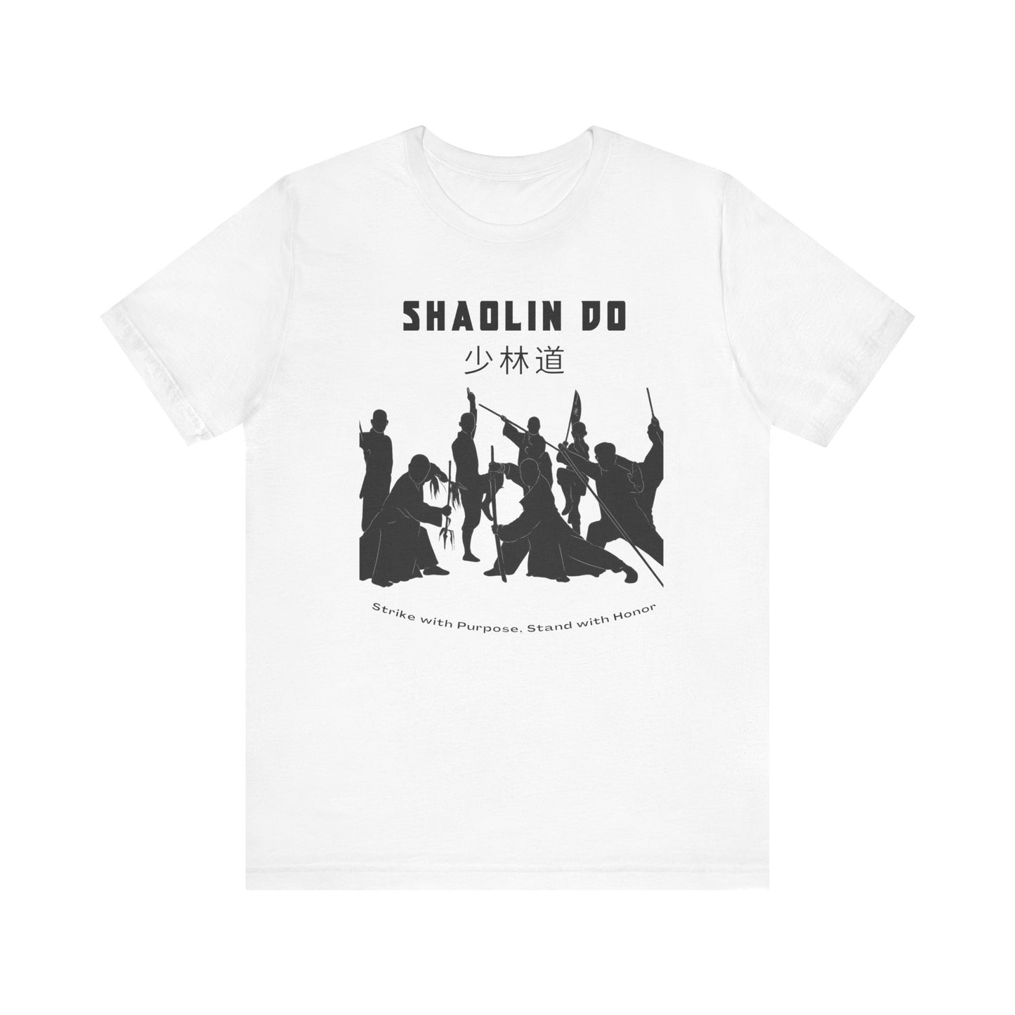 Shaolin Do Unisex Jersey Tee, Martial Arts Shirt, Kung Fu Apparel