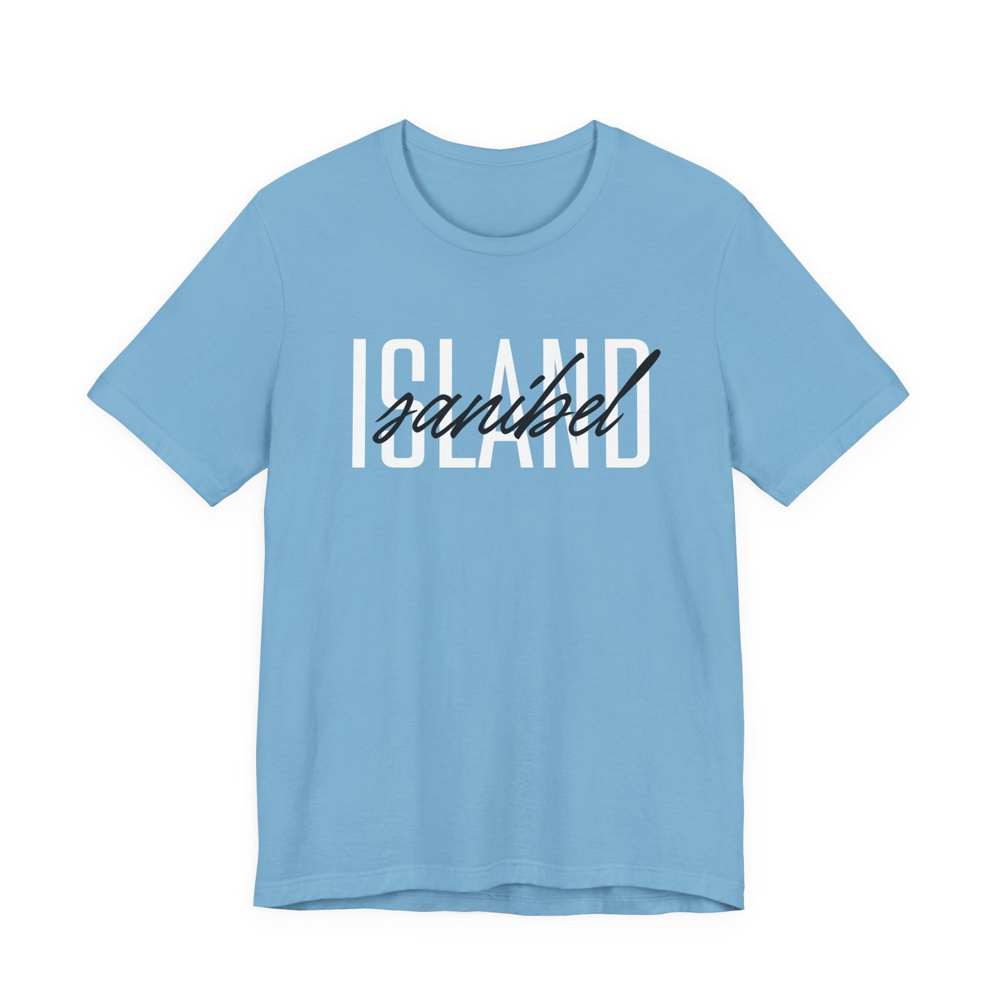 Sanibel Island Vibes Unisex Jersey Short Sleeve Tee, Summer T-Shirt, Beachwear