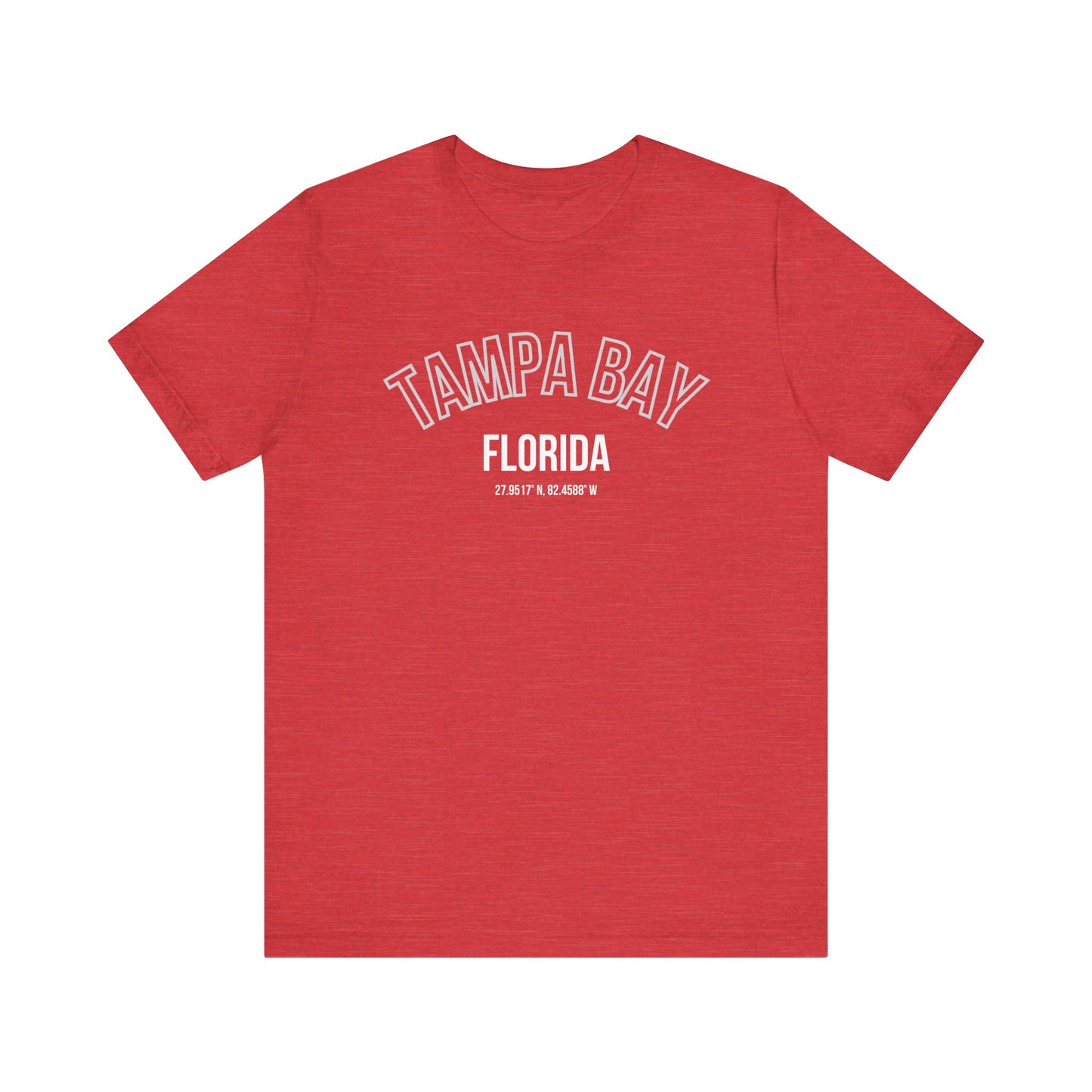 Tampa Bay Florida Unisex Jersey Tee - Casual Summer Style