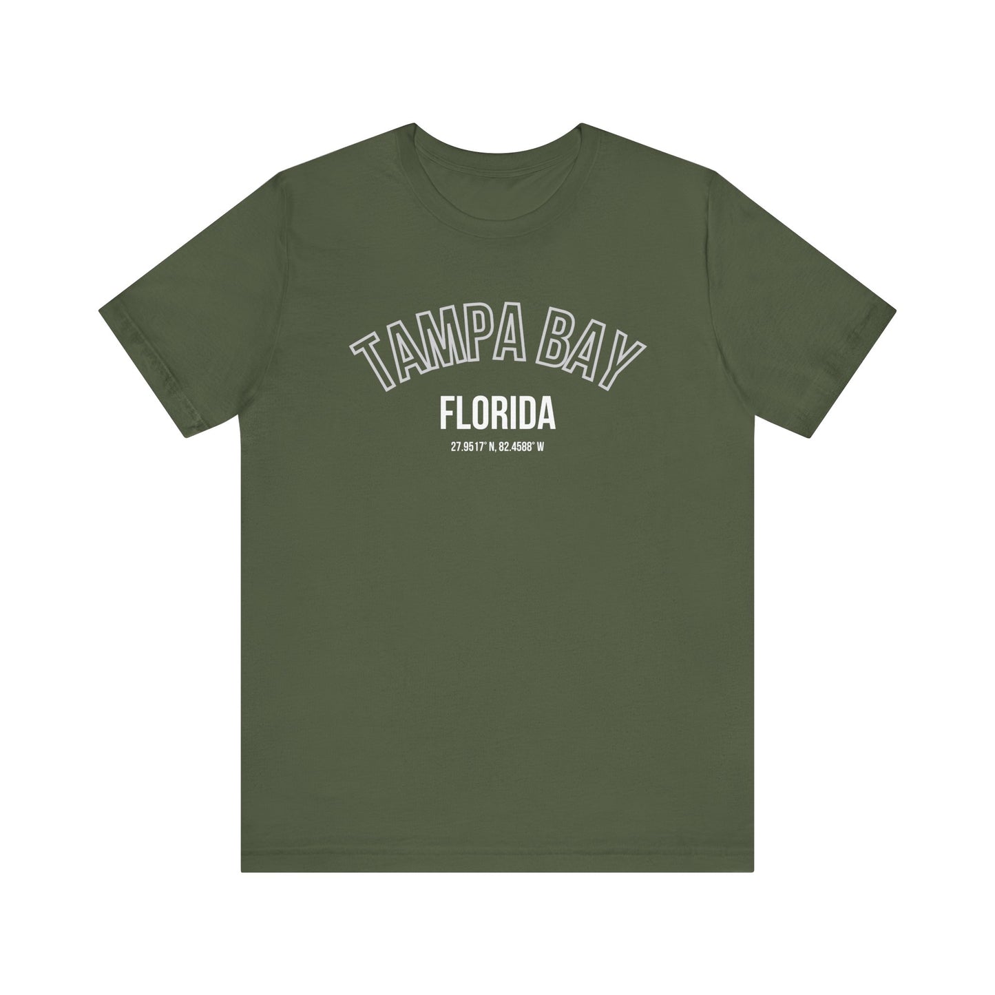Tampa Bay Florida Unisex Jersey Tee - Casual Summer Style