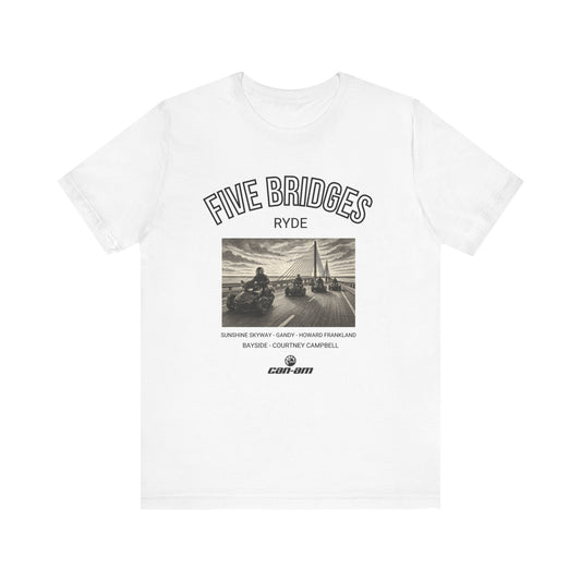 Can-Am Five Bridges Graphic Tee - Unisex Jersey Short Sleeve Shirt
