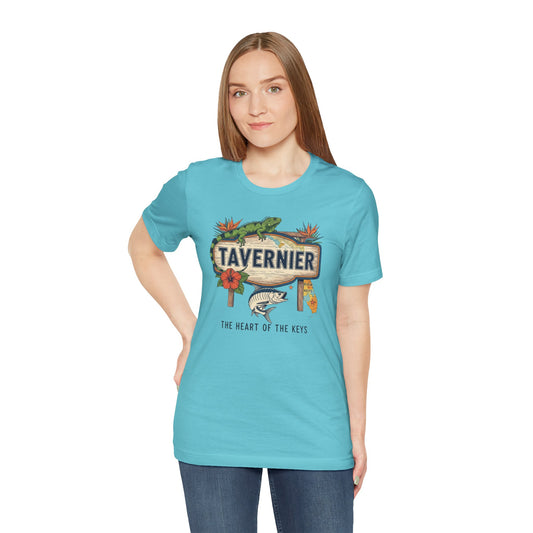 FLORIDA KEYS COLLECTION Tavernier Tropical Graphic Tee, Beachwear