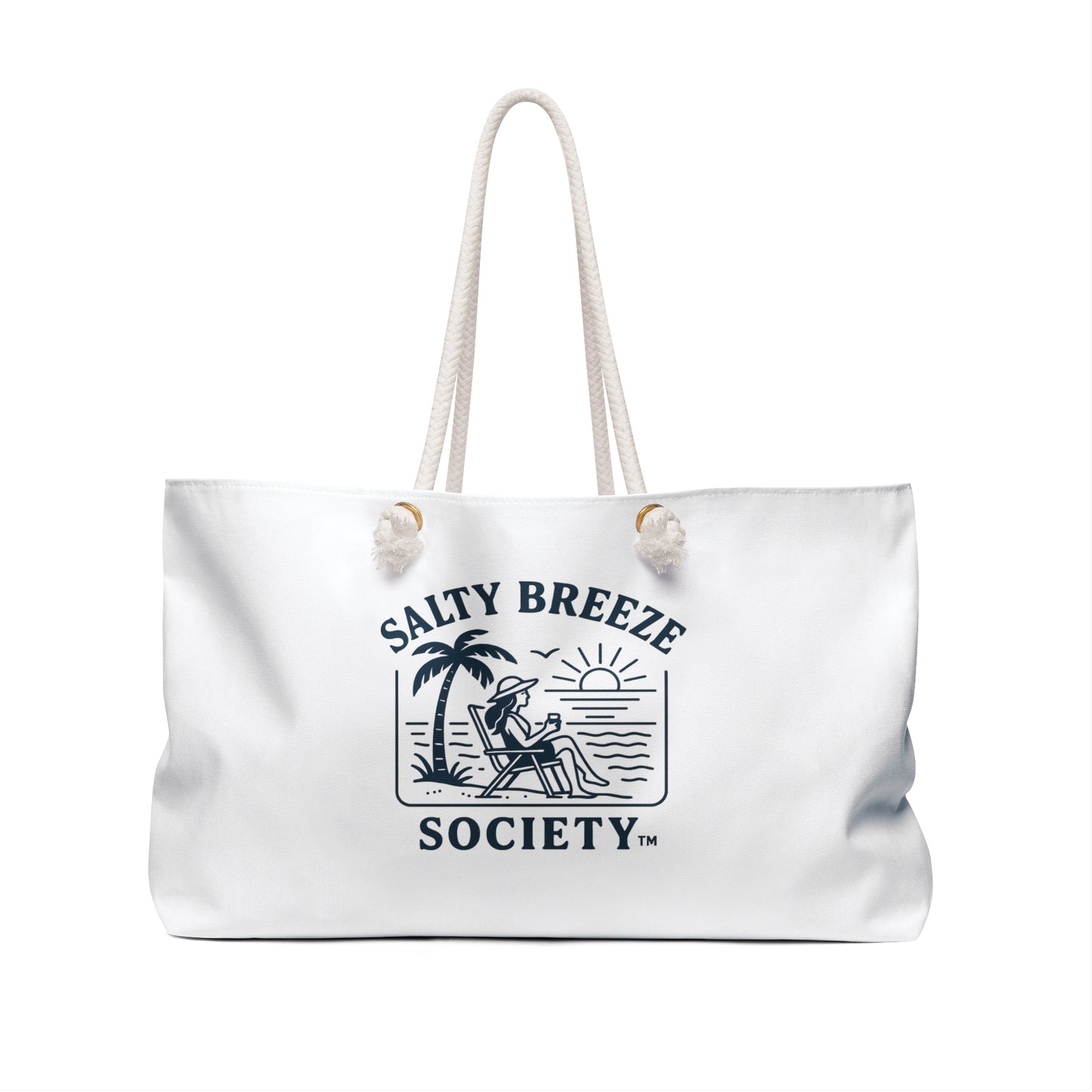Salty Breeze Society™ Weekender Bag - Perfect for Beach Trips & Getaways