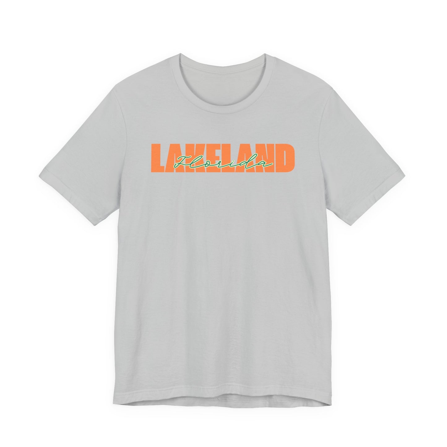 Lakeland Retro Unisex Short Sleeve Tee - Casual Summer Style