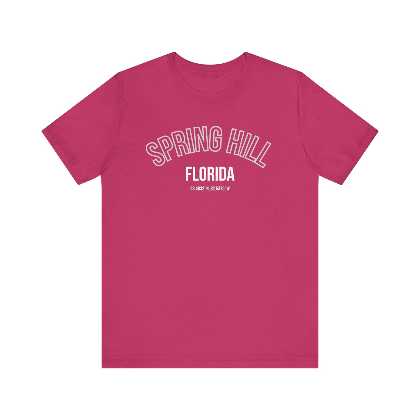 Spring Hill Florida Unisex Jersey Tee - Casual Comfort Wear
