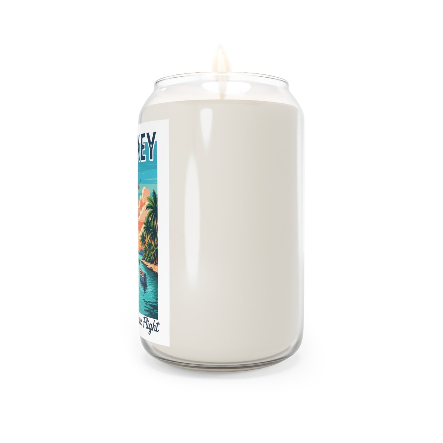 Tropical Scented Candle - Duck Key, Beach Vibes, Aromatherapy Gift, Home Decor, Relaxation, Summer Escape