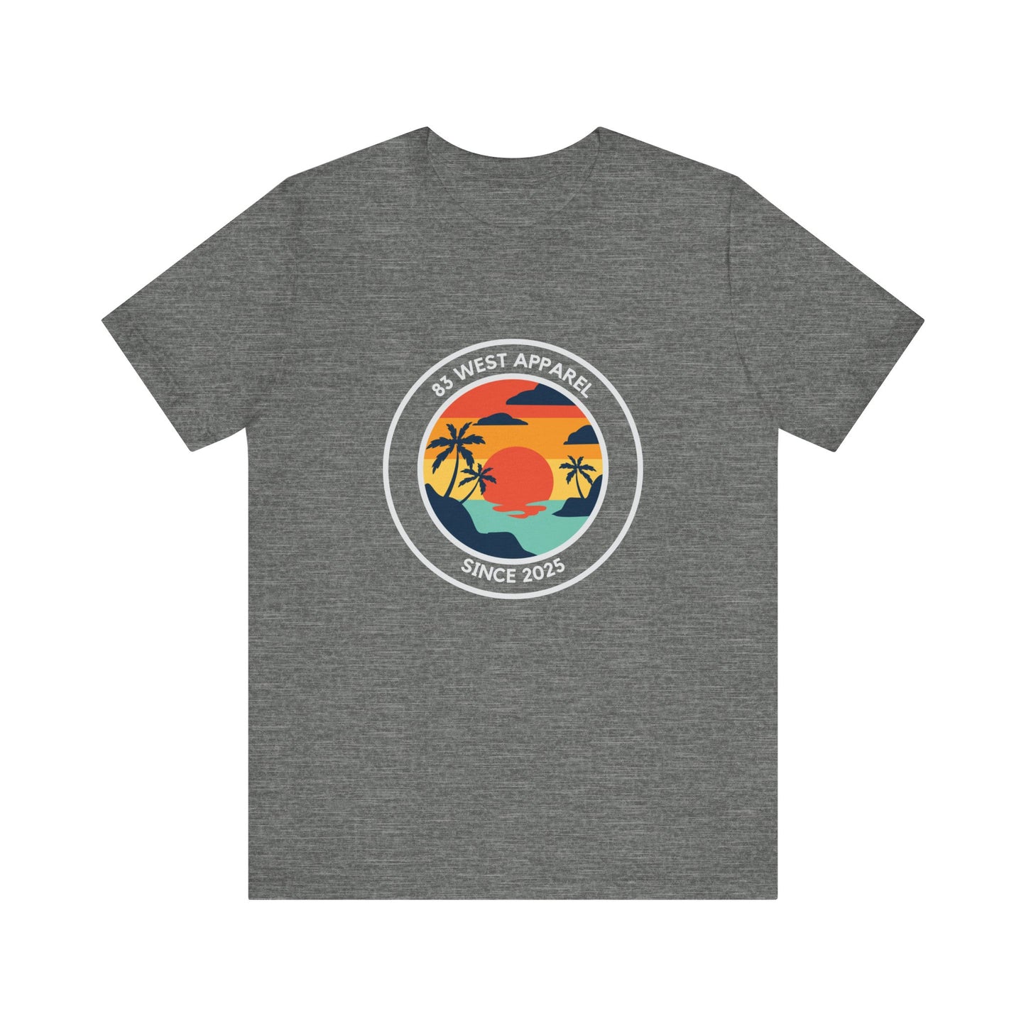 Tropical Sunset T-Shirt - 83 West Apparel - Casual Summer Vibe