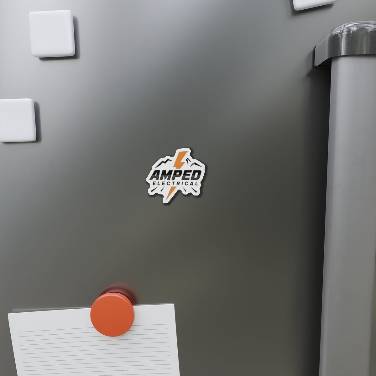AMPED ELECTRICAL Die-Cut Magnet | Perfect for Electricians