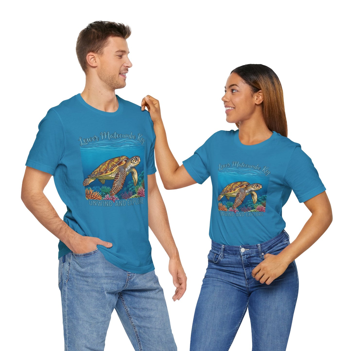 FLORIDA KEYS COLLECTION Lower Matecumbe Key 'Unwind and Explore' Design with Sea Turtle