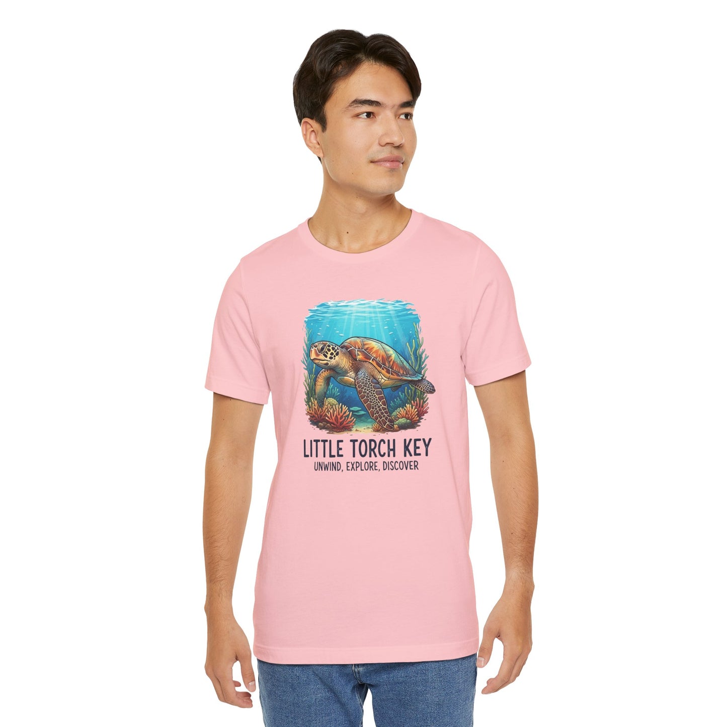 FLORIDA KEYS COLLECTION Little Torch Key Turtle Tee - Explore, Discover, Unwind