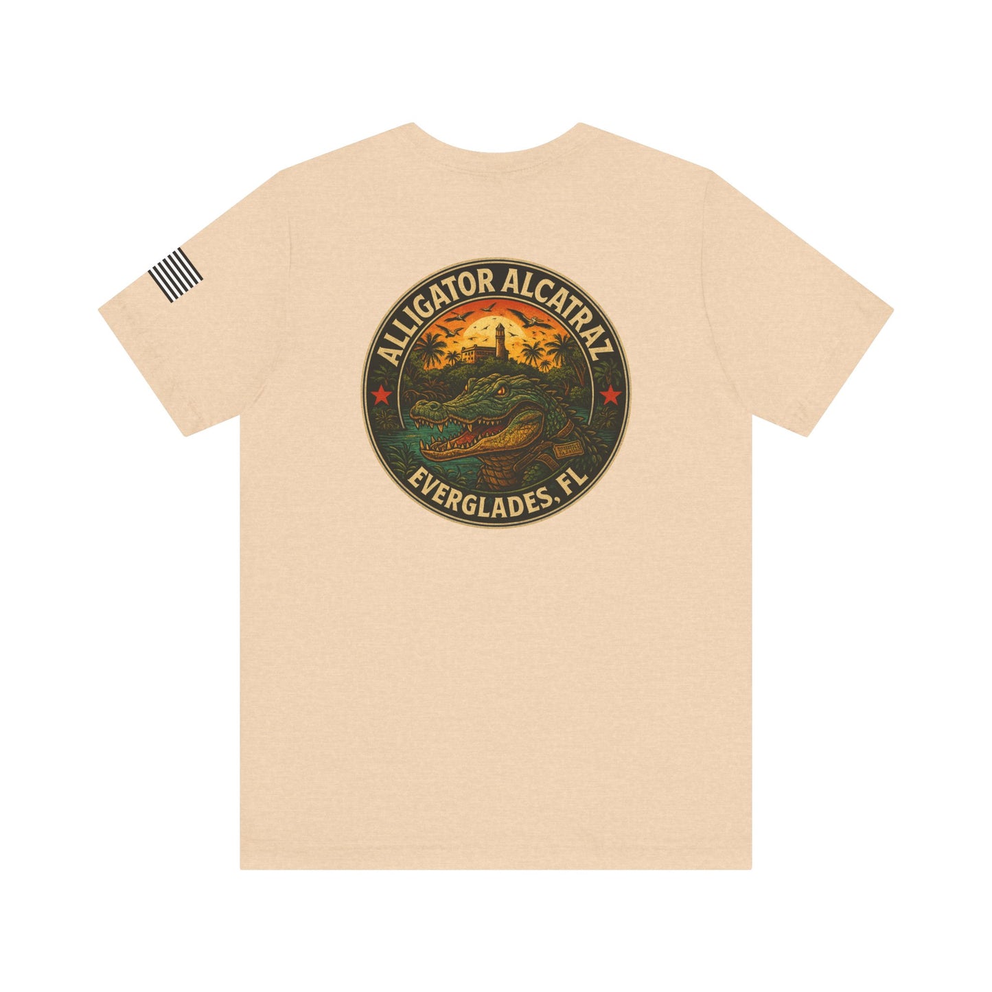 Alligator Alcatraz Graphic Tee | Casual Unisex T-Shirt