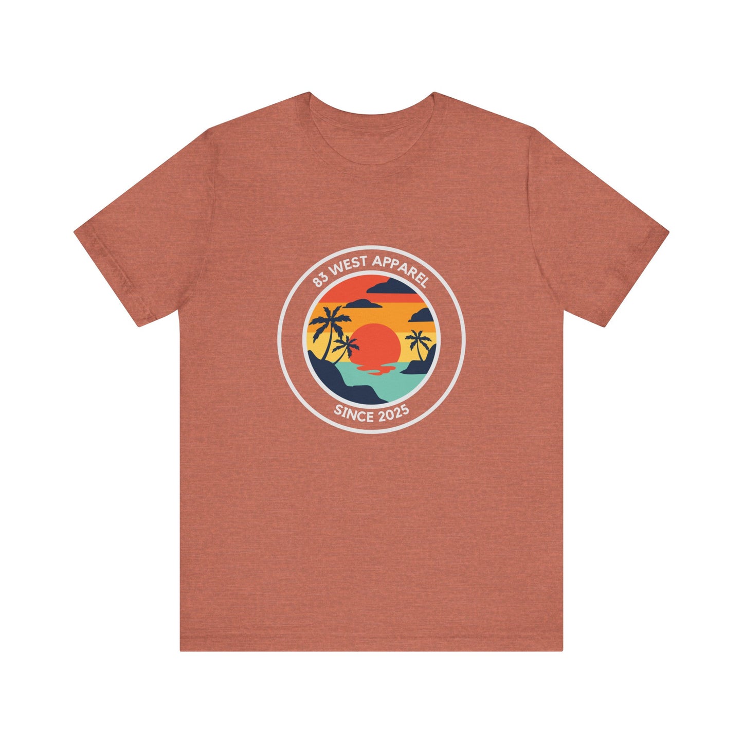 Tropical Sunset T-Shirt - 83 West Apparel - Casual Summer Vibe