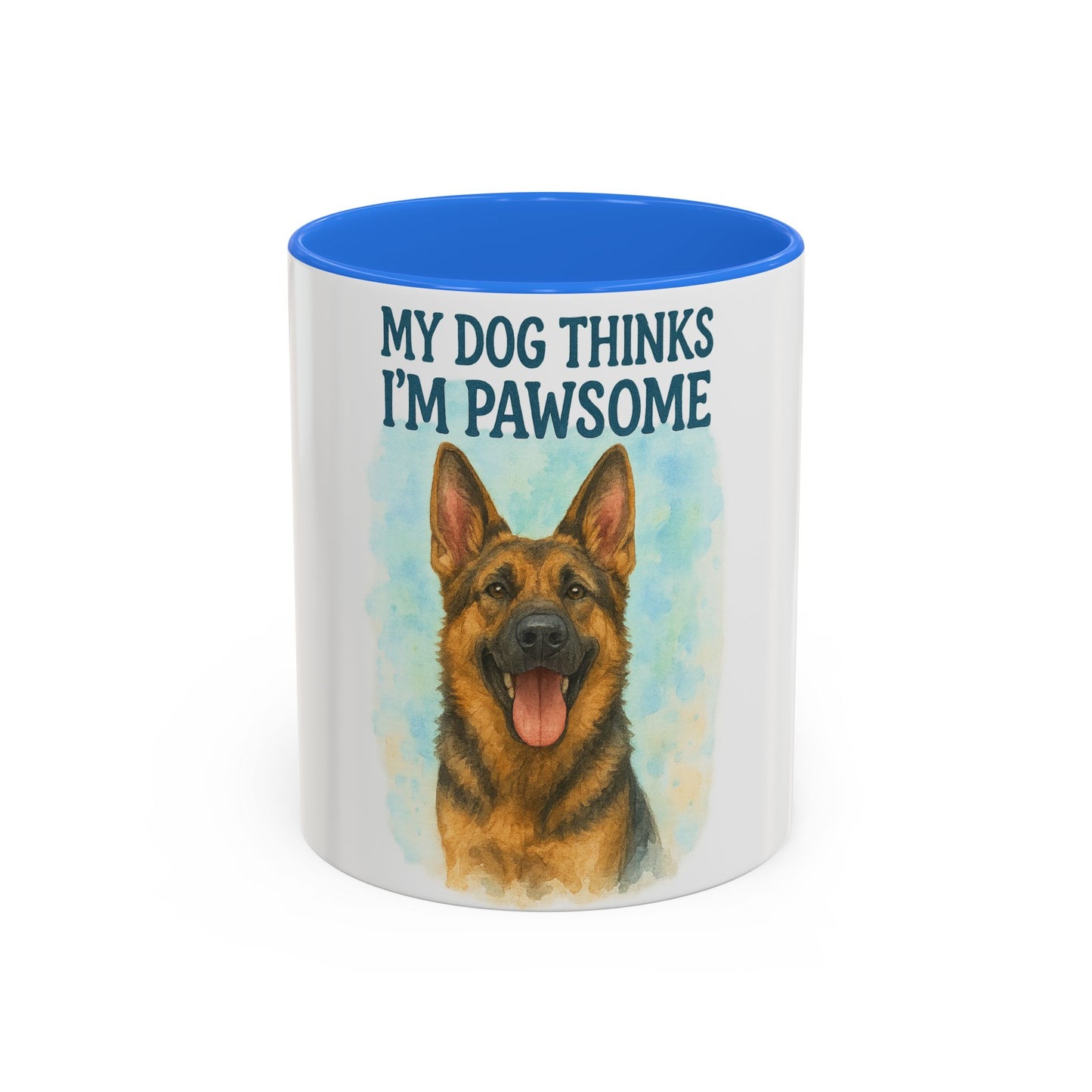 Funny Dog Lover Mug - 'My Dog Thinks I'm Pawsome' - 11oz